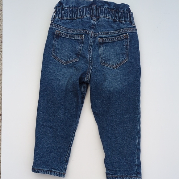 GAP Blue and Pink Relaxed Fit Jeans - Picture 6 of 7